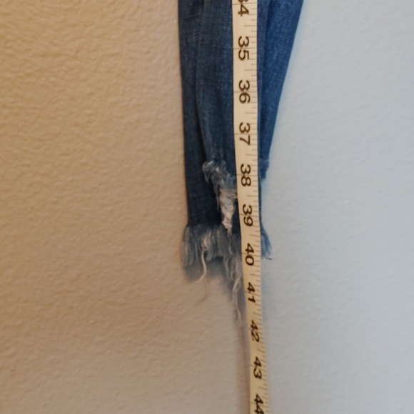 KanCan Denim Jeans Distressed Ladies Raw Hem 13/30 - Picture 13 of 16